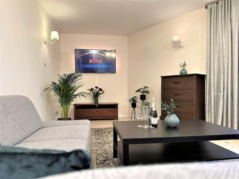 Exclusive Penthouse Near Citycenter 120M2 +Netflix Krakow Luaran gambar